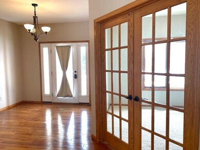 Foyer and office
