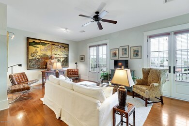 Great Room with French Doors to Balcony