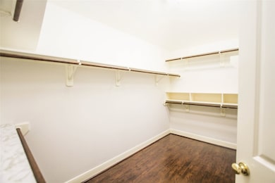 Master closet.