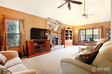 Brick Fireplace