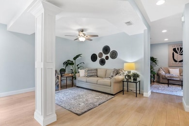 Front entrance, front living space