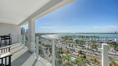 Looking south from the balcony of 16J