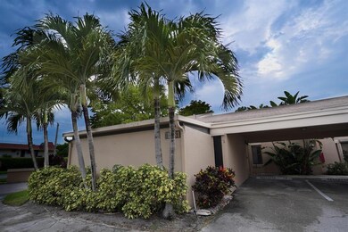 Carport and home view
