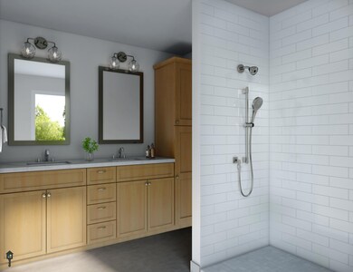 The Willow Renders Bathroom