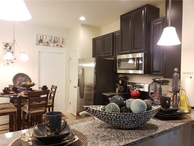 Eat in kitchen with extended granite breakfast bar