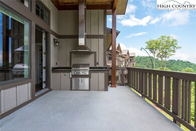 Built-in Gas Grill on the Spacious Deck
