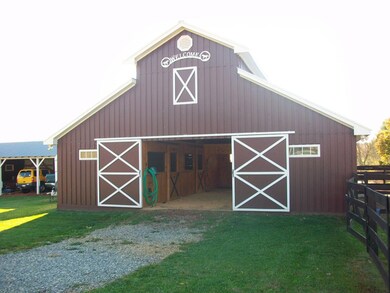 Horse barn
