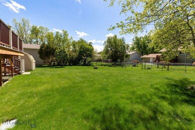 Large fenced backyard