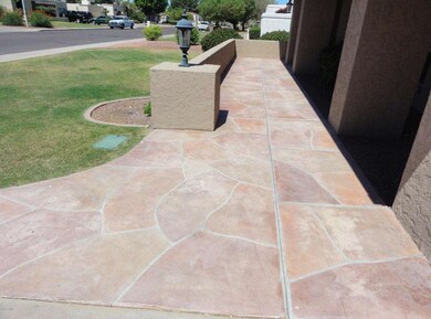 Front walkway
