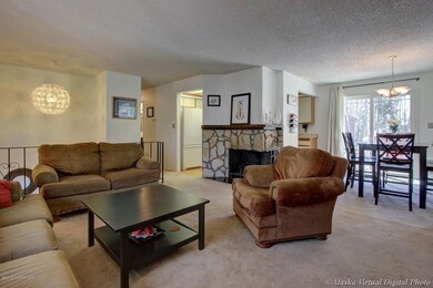 Living Opens To Dining & Kitchen