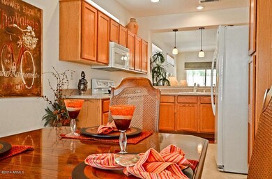 Spacious eat in nook