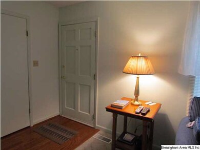 Front entry & coat closet