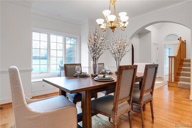 Dining room off the Entry
