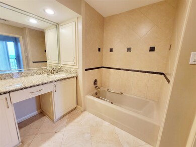 Master bath has tub and seperate shower.