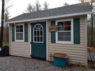 Amish shed with power & storage