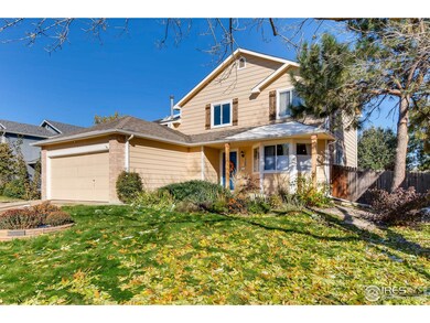Pretty front yard with mature landscaping