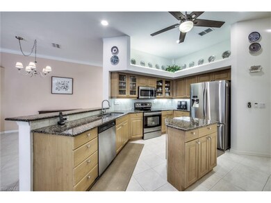 Newly added stainless steel appliances and granite