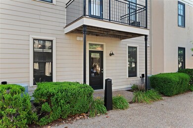 Entrance off the patio