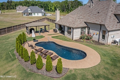 Beautiful Pool and Fenced Back Yard
