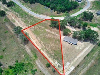 Aerial overview of property's location with prope