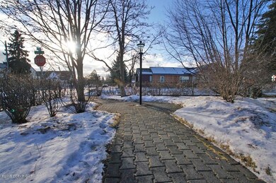 Pathway Looking to H Street from Entry