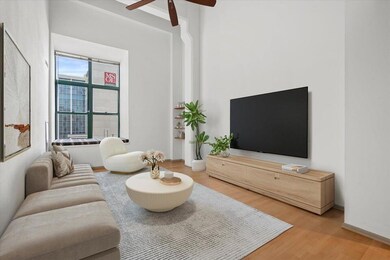 Living Room with Picture Window Seat