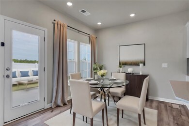 Breakfast Area Virtually Staged