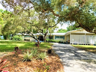 Gracious set back provides inviting entry and plenty of off street parking.