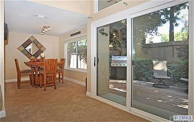 View of new sliding door and windows installed Sep