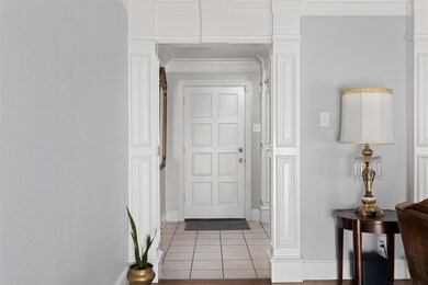crown molding throughout the house