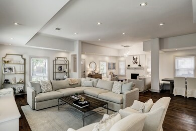 A wonderful entrance to the home with open concept
