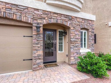 Facade/Exterior Front. Upgraded stone veneer and f
