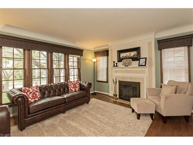 Plenty of natural light filters into this cozy liv