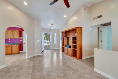 Living room entry door