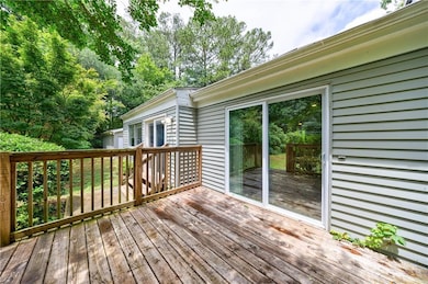 View of deck