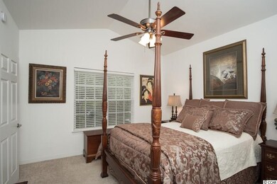Cathedral ceiling, fan, walk in closet, peaceful v