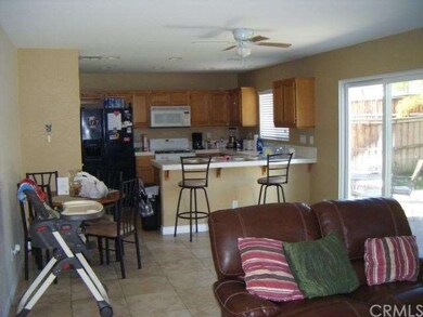 Breakfast bar and kitchen.