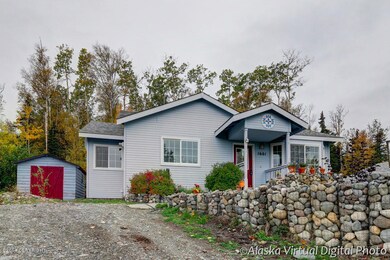 Exterior w/Shed