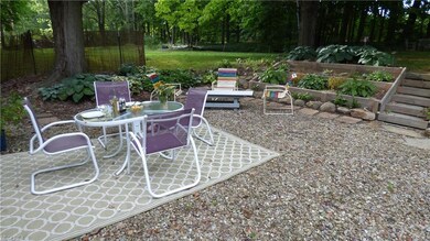 Summertime gardens offering shade and perennials