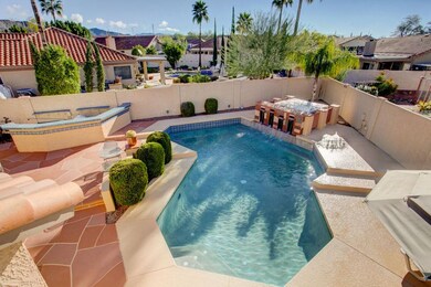 Pool as seen from Balcony
