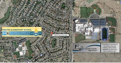 Walk to School from 17592 W Desert View