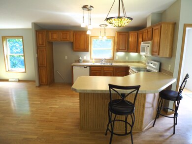 kitchen bar area