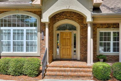 Front entry with room for rockers.
