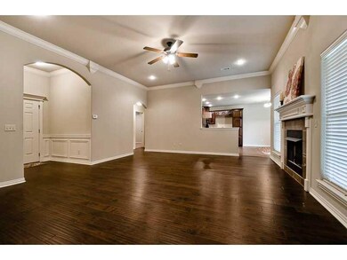 Living Room. Split bedroom plan, laundry not right next to kitchen as in many homes.