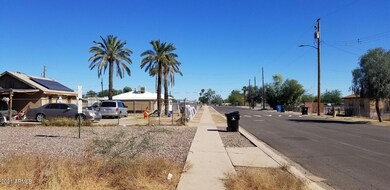 East side of the lot