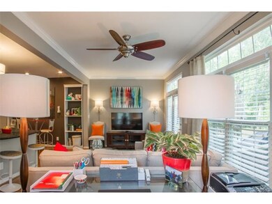 Family room leading out to deck