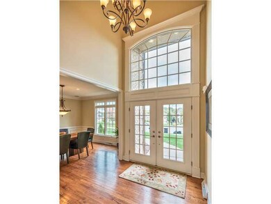 Entry/Foyer. Elegant 2 Story Hardwood Entry