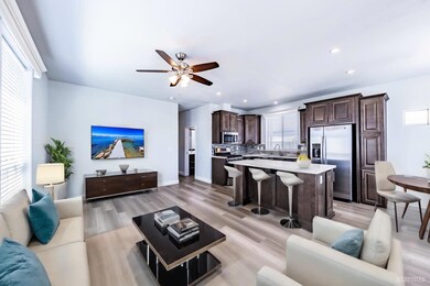 This photo features a virtual staging effect. The property is vacant.