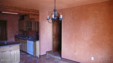 Dining nook off kitchen
