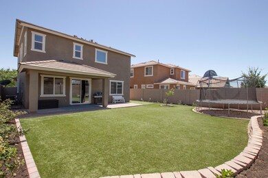 Large yard